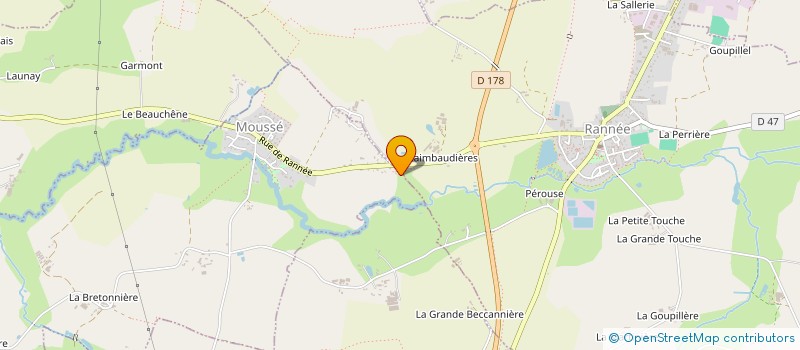 localisation de l'entreprise MONSIEUR MORGAN LAUNAY  MOUSSE