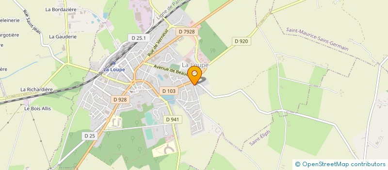 localisation de l'entreprise MONSIEUR MORGAN LAYOT à LA LOUPE