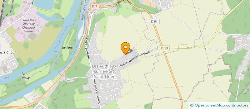 localisation de l'entreprise MONSIEUR MORGAN LE CLEC H  LES AUTHIEUX-SUR-LE-PORT-SAINT-OUEN