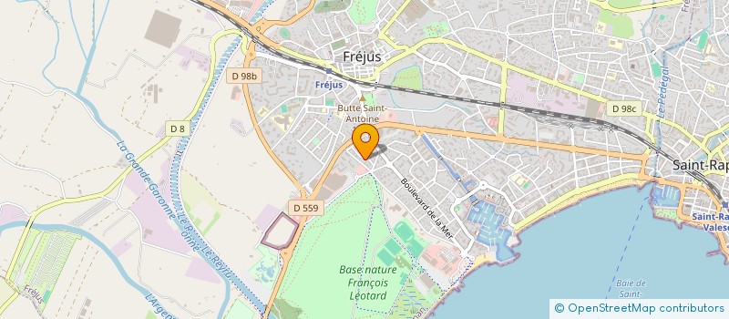 localisation de l'entreprise MONSIEUR MORGAN LECESNE à FREJUS