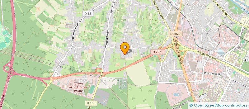 localisation de l'entreprise MONSIEUR MORGAN LEMAUR  OLIVET