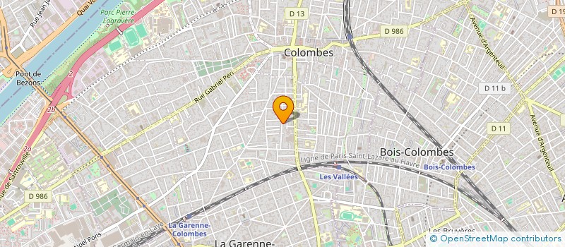 localisation de l'entreprise MONSIEUR MORGAN LEMBERT à COLOMBES