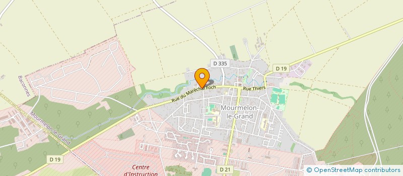 localisation de l'entreprise MONSIEUR MORGAN LEROY  MOURMELON-LE-GRAND