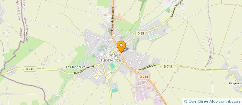 localisation de l'entreprise MONSIEUR MORGAN LIERE  COULONGES-SUR-L'AUTIZE