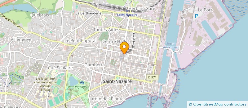 localisation de l'entreprise MONSIEUR MORGAN LORET  SAINT-NAZAIRE