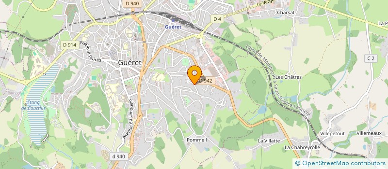 localisation de l'entreprise MONSIEUR MORGAN LOTTIN à GUERET