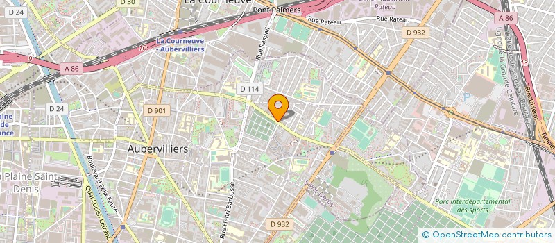 localisation de l'entreprise MONSIEUR MORGAN LOVISI à AUBERVILLIERS