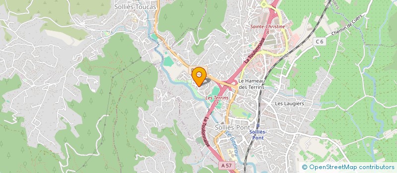 localisation de l'entreprise MONSIEUR MORGAN MALET  SOLLIES-PONT