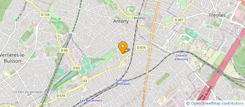 localisation de l'entreprise MONSIEUR MORGAN MARCHAND à ANTONY