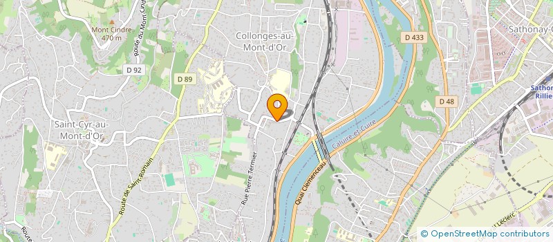 localisation de l'entreprise MONSIEUR MORGAN MARSAL  COLLONGES-AU-MONT-D'OR