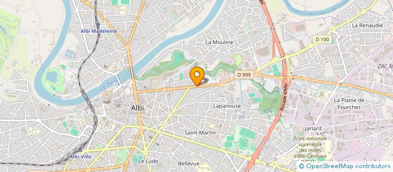 localisation de l'entreprise MONSIEUR MORGAN MARTINEZ  ALBI