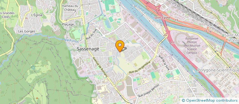 localisation de l'entreprise MONSIEUR MORGAN MELCHILSEN à SASSENAGE