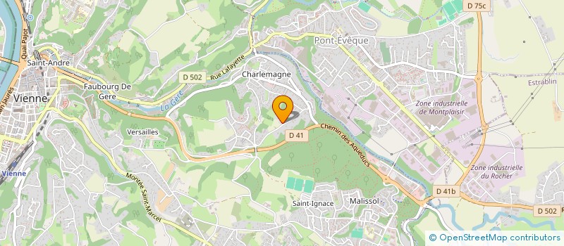 localisation de l'entreprise MONSIEUR MORGAN MERCIER à VIENNE