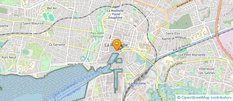 localisation de l'entreprise MONSIEUR MORGAN MICHAUD  LA ROCHELLE