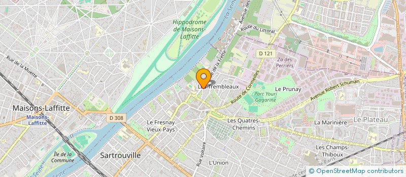 localisation de l'entreprise MONSIEUR MORGAN MILET  SARTROUVILLE