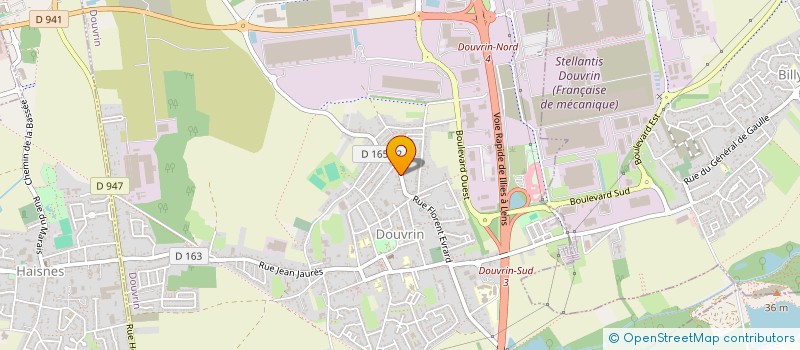 localisation de l'entreprise MONSIEUR MORGAN MOMPACH  DOUVRIN