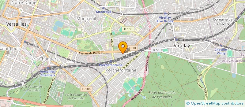 localisation de l'entreprise MONSIEUR MORGAN MONNERAIS à VERSAILLES