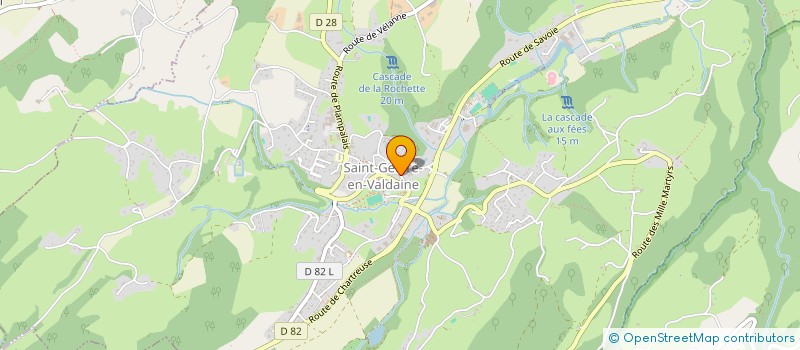 localisation de l'entreprise MONSIEUR MORGAN MONTIEL  SAINT-GEOIRE-EN-VALDAINE