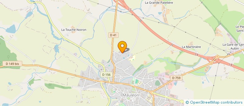 localisation de l'entreprise MONSIEUR MORGAN MORIN à MAULEON