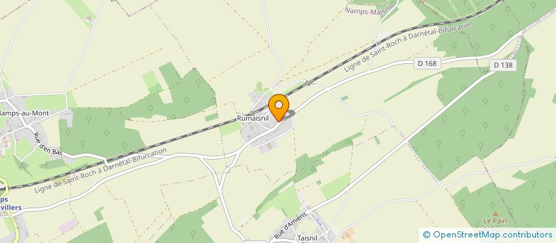 localisation de l'entreprise MONSIEUR MORGAN NORDEN  NAMPS-MAISNIL