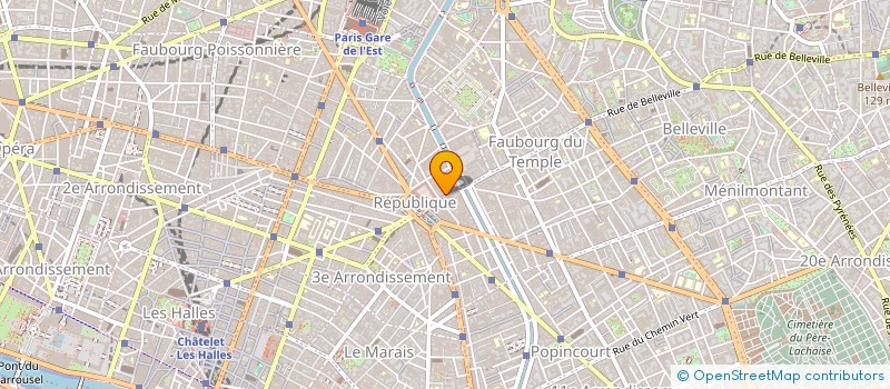 localisation de l'entreprise MONSIEUR MORGAN NORET  PARIS 10