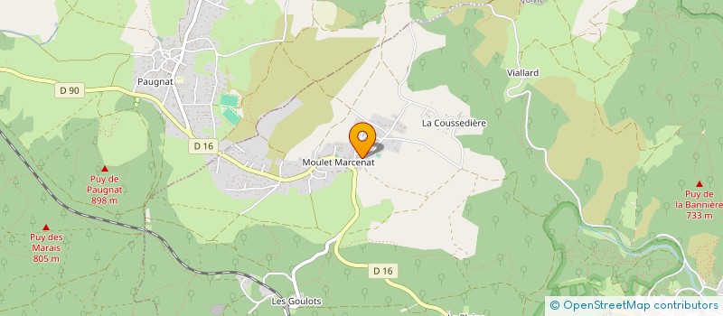 localisation de l'entreprise MONSIEUR MORGAN ORTEGA  VOLVIC