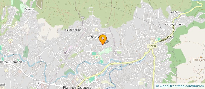 localisation de l'entreprise MONSIEUR MORGAN PAGNI à PLAN-DE-CUQUES