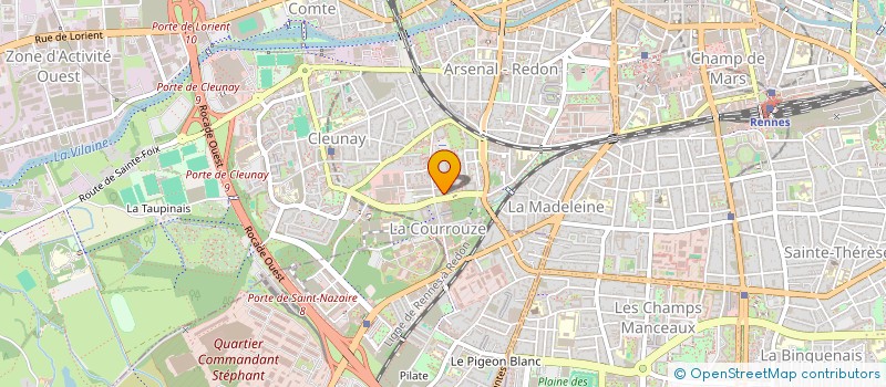 localisation de l'entreprise MONSIEUR MORGAN PAIN  RENNES