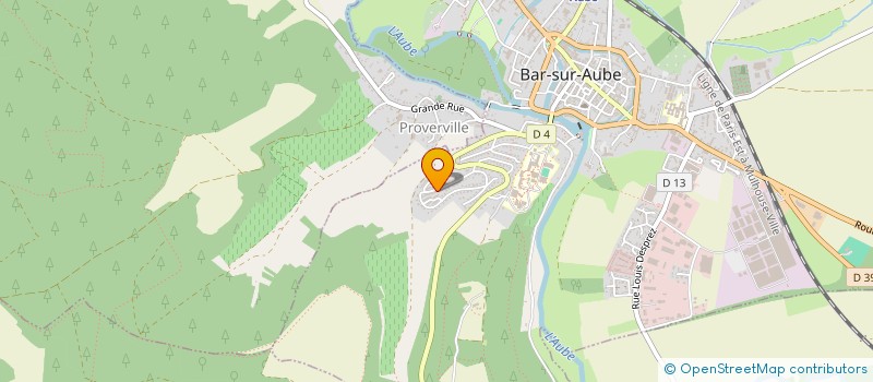 localisation de l'entreprise MONSIEUR MORGAN PARISON à BAR-SUR-AUBE