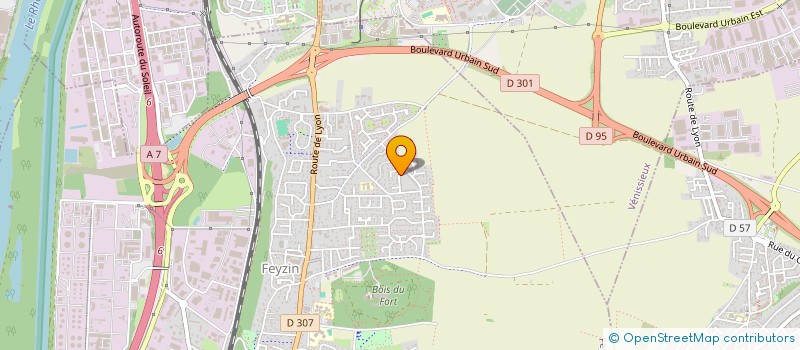 localisation de l'entreprise MONSIEUR MORGAN PAUL  FEYZIN