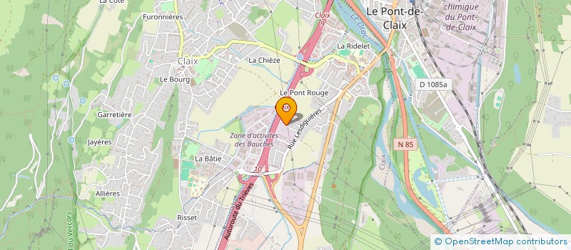 localisation de l'entreprise MONSIEUR MORGAN PAULETTO à CLAIX