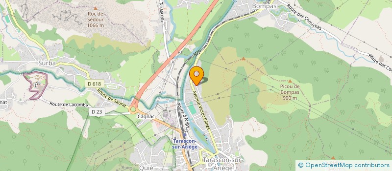 localisation de l'entreprise MONSIEUR MORGAN PERISSE à TARASCON-SUR-ARIEGE