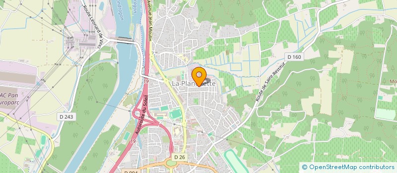 localisation de l'entreprise MONSIEUR MORGAN PETITIMBERT  BOLLENE