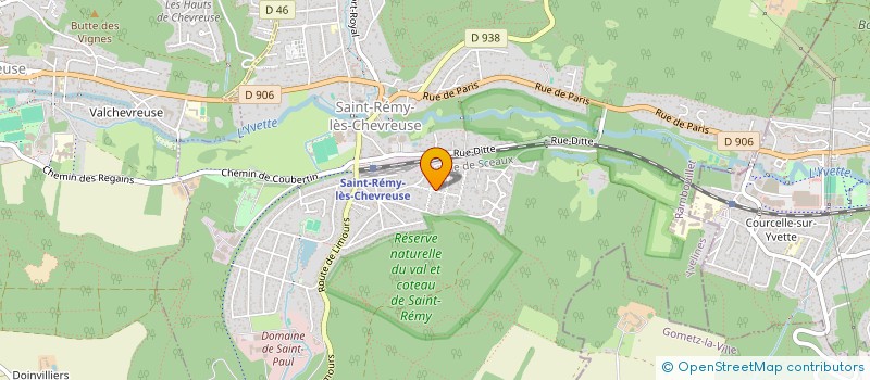 localisation de l'entreprise MONSIEUR MORGAN PHILIPPON à SAINT-REMY-LES-CHEVREUSE