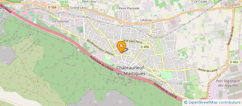 localisation de l'entreprise MONSIEUR MORGAN PICARD à CHATEAUNEUF-LES-MARTIGUES