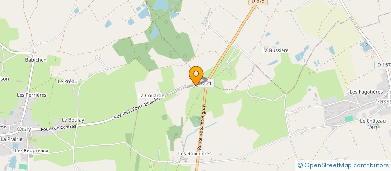 localisation de l'entreprise MONSIEUR MORGAN PINAULT  OISLY