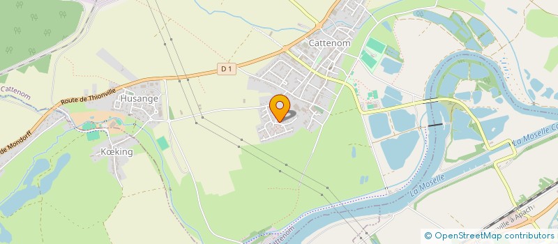 localisation de l'entreprise MONSIEUR MORGAN PLJEVALCIC  CATTENOM