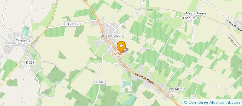 localisation de l'entreprise MONSIEUR MORGAN POINOT  BRIZAMBOURG