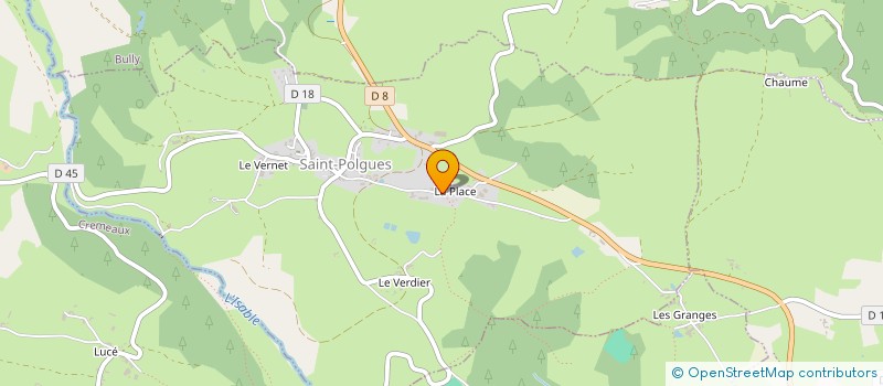 localisation de l'entreprise MONSIEUR MORGAN PONCET  SAINT-POLGUES