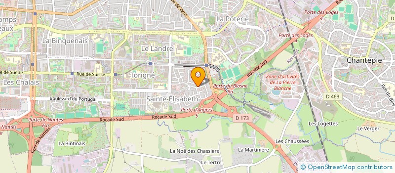 localisation de l'entreprise MONSIEUR MORGAN POULIQUEN à RENNES