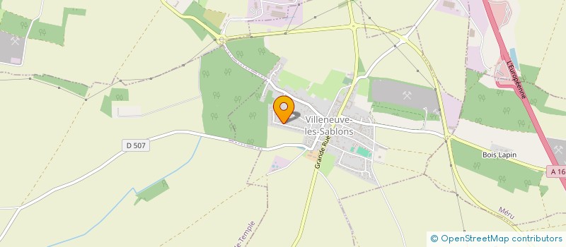 localisation de l'entreprise MONSIEUR MORGAN POULLETTE  VILLENEUVE-LES-SABLONS