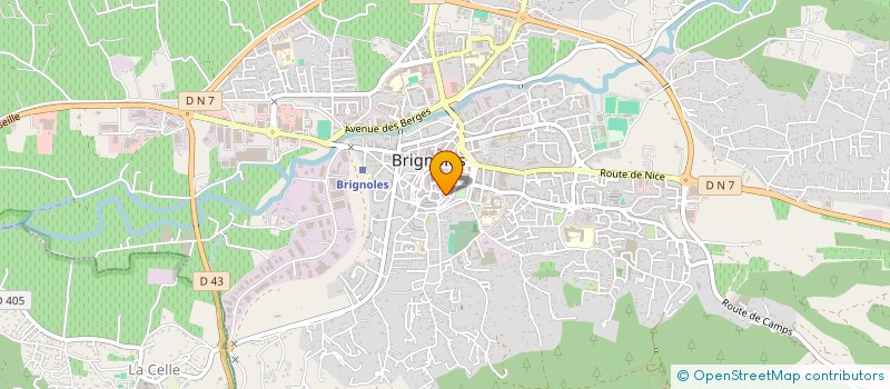 localisation de l'entreprise MONSIEUR MORGAN POUPEL  BRIGNOLES