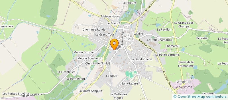 localisation de l'entreprise MONSIEUR MORGAN PRESLES à LORRIS