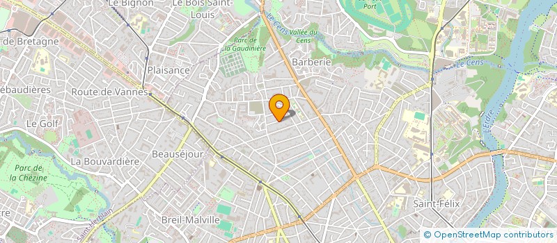 localisation de l'entreprise MONSIEUR MORGAN PRIOU à NANTES
