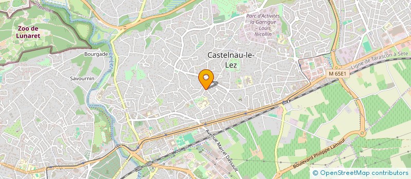 localisation de l'entreprise MONSIEUR MORGAN PROD'HOMME à CASTELNAU-LE-LEZ