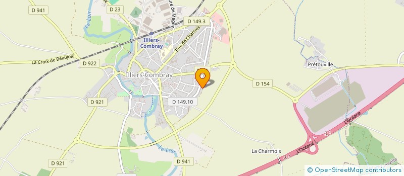 localisation de l'entreprise MONSIEUR MORGAN QUECHON à ILLIERS-COMBRAY