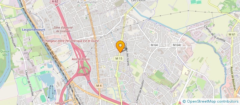 localisation de l'entreprise MONSIEUR MORGAN QUINET  TOULOUSE