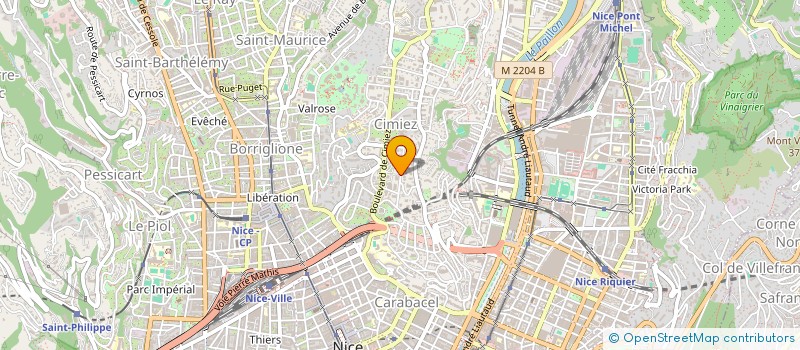 localisation de l'entreprise MONSIEUR MORGAN RAYNAUD  NICE