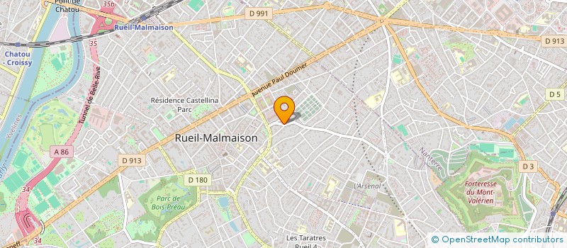 localisation de l'entreprise MONSIEUR MORGAN RIBEROLLES à RUEIL-MALMAISON