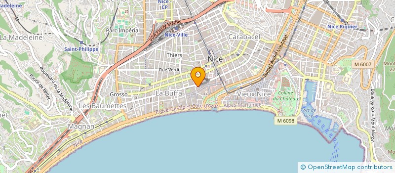 localisation de l'entreprise MONSIEUR MORGAN RICHARD  NICE